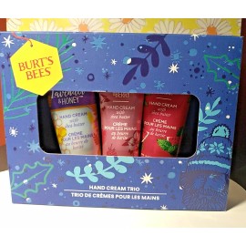 Burt's Bees Hand Cream 3- 1oz Tubes Trio Botanical Gift Set
