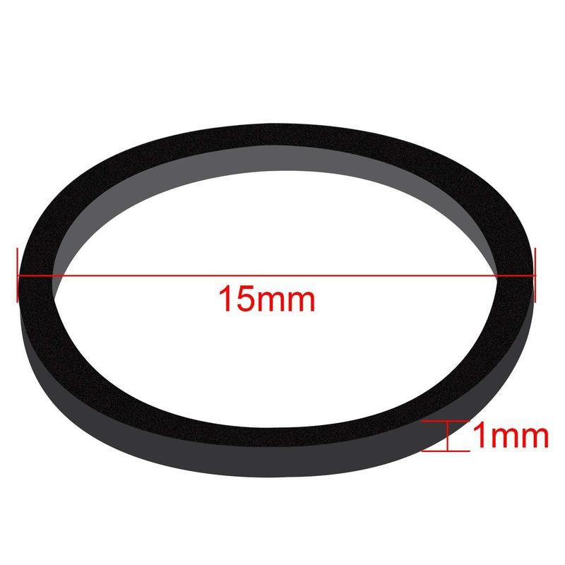 1000 Mini Rubber Bands Soft Elastic Bands - Color: Multicolor