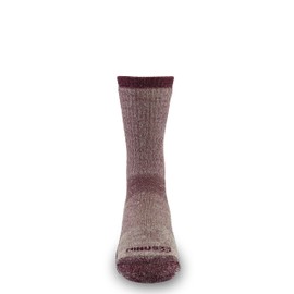 USA Made - Boot Socks - Expedition Weight - Hunting Socks - Merino Wool - Mountain Heritage - Wine - Large