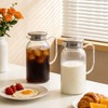 2 Pack 61 Oz BPA-Free Clear Plastic Pitchers with Lids