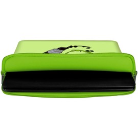 DIGITTRADE LS164-13 Apple Pen Designer MacBook Sleeve 13.3" Laptop Notebook Netbook Tablet Cover neoprene soft carry case up to 13.3 inch Anti Shock System