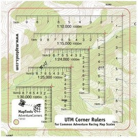 MapTools Adventure Racing Corner Rulers
