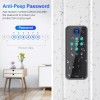 Tilvision Smart Fingerprint Lock Keyless Touchscreen Keypad Deadbolt Fob PasscodeAuto