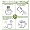 FullChea - Mugwort Tea Bag 40 Teabags, 1.5g/bag - 100%