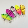 Saltwater Fishing Lures,5X Realistic Trout Lures with Hooks - Slow