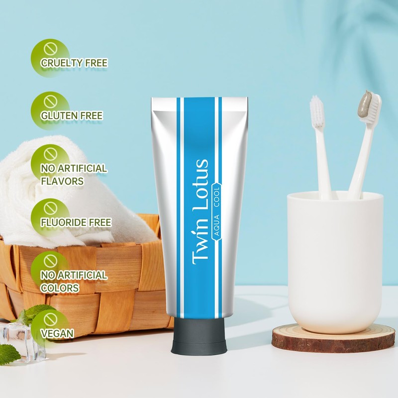 Twin Lotus Natural Herbal Toothpaste Recipe for Aqua Cool