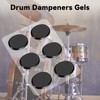EASTROCK 30 Pieces Drum Dampeners Gels Silicone Gel Pads Drum