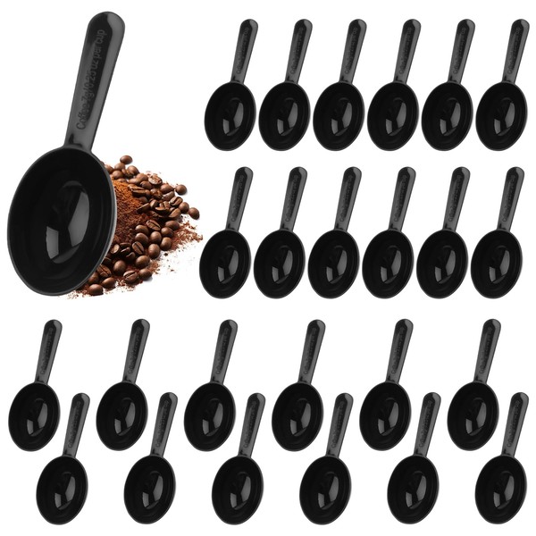 24 Stück Messlöffel, Kaffeelöffel Dosierlöffel Portionierer Measuring Spoons wiederverwendbar, Kunststoff