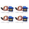4Pcs SG90 9g Micro Servos for RC Robot Helicopter Airplane