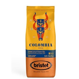 Bristot Single Origin Colombia Huila | Italian Single Origin Espresso Beans | 100% Arabica | Medium Roast | 7.93oz/225g