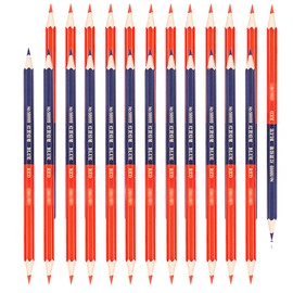 Red Blue Pencil 5:5 Hexagonal Pencil for Learning and Rounding Pencils, Colored Pencils, Red Pencils, Blue Pencils, Pack of 24