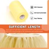 Tanstic 1Pc Light Yellow Tulle Fabric Roll, 6 Inch x