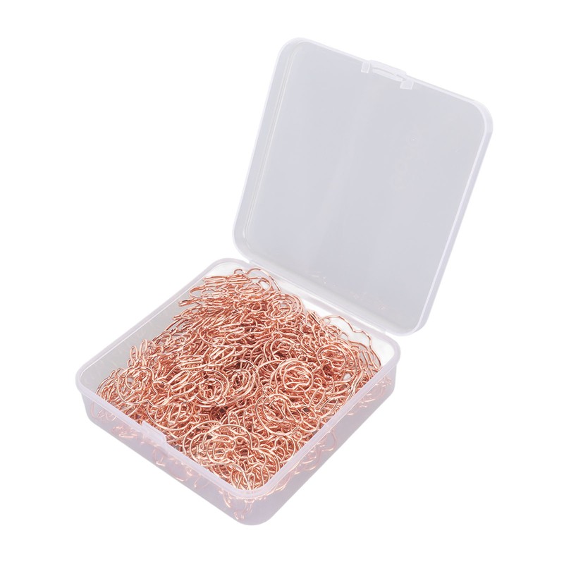 160Pcs Kids Paper Clips Bunny Style Smoothing Strong Metal Exquisite