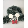 Esfera de Mickey personalizada para árbol de navidad. 12 cm