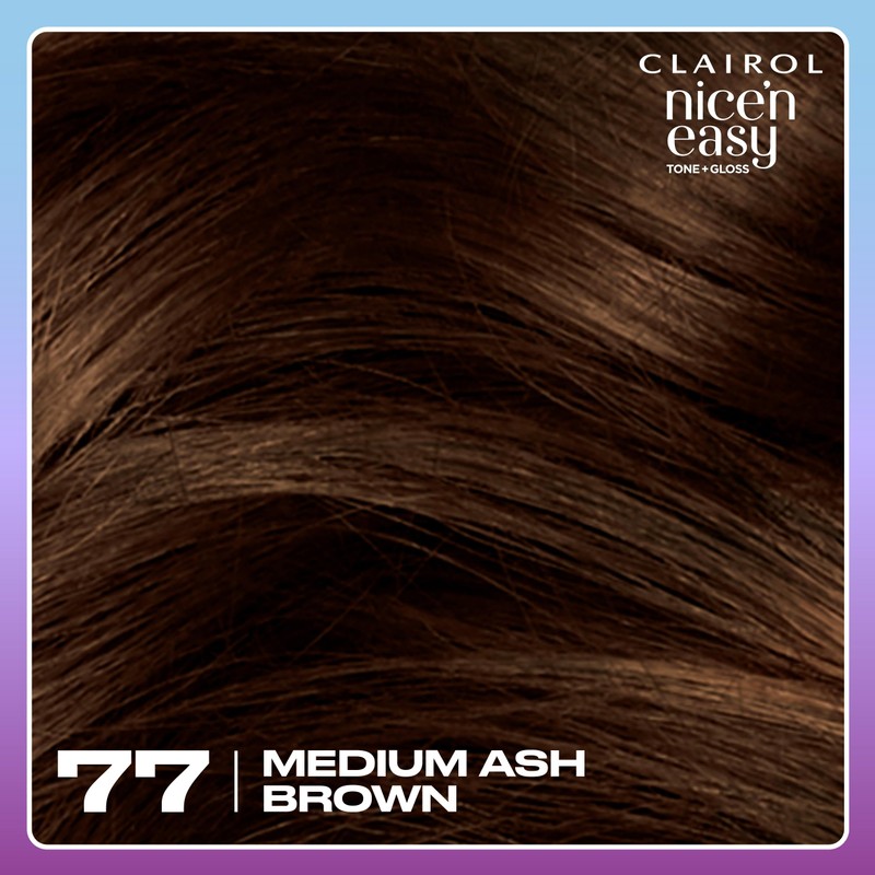 CLAIROL NICE'N EASY TONE+GLOSS SEMI PERMANENT HAIR DYE - 511/77
