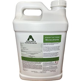 Micronutrients (2.5 Gallons) by AGROMAX - Liquid Fertilizer (Plant Fertilizer, Turf and Lawn Fertilizer, All Purpose with Chelated Iron and Seaweed Extract)