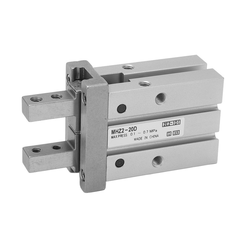 Air Pneumatic Parallel Gripper SMC Type Small Finger Cylinder Inlet