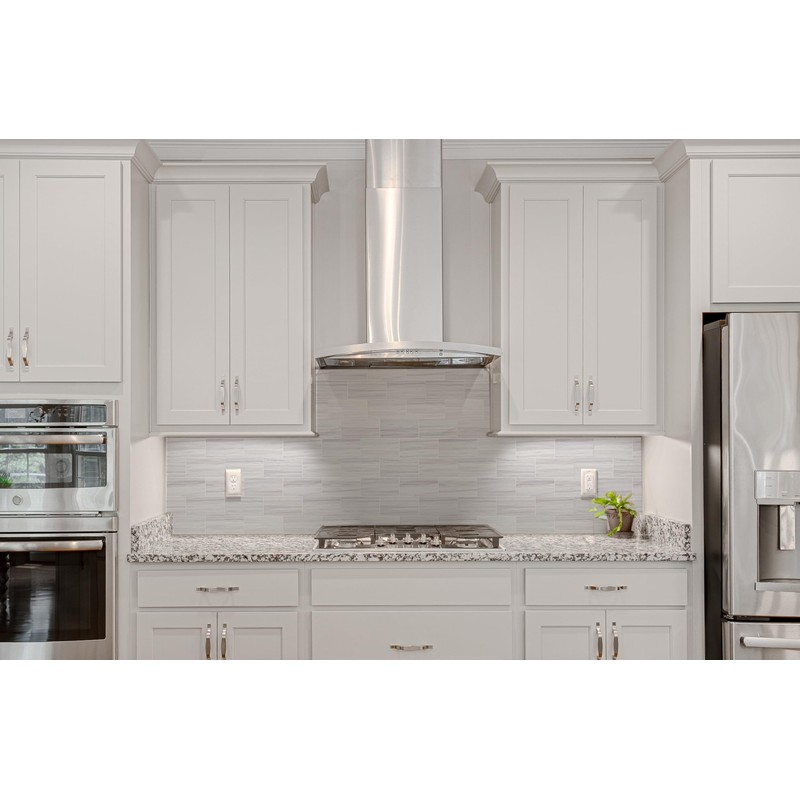 StyloVue 100 Pieces Peel and Stick Backsplash for Kitchen, 3"