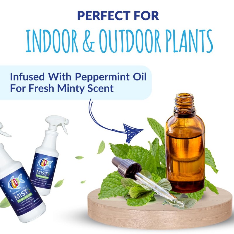FOOP Mist - Organic Foliar Spray Made from Fish Manure