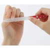 Sakae Corporation Czech Glass Nail File Red Nail File for