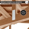 OMIDEAS 5 x Perforated Plates (200 x 60 x 2)