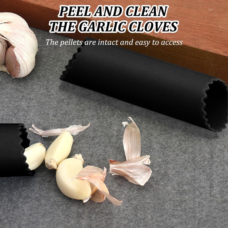 Garlic Press, Stainless Steel Garlic Press, Garlic Cutter, Comes with