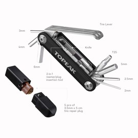 Topeak Multi-outils de selle 11'