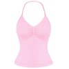 VOYJOY Impact Longline Strappy Top Workout Tank Tops for Women