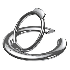 MagSafe Smartphone Ring, C-Shaped Ring, Double-Sided, Magnetic, Bunker Ring, Magnetic Enhancement, Drop Prevention, MagSafe, Mobile Ring, Smartphone Stand, Function, Does Not Loose, Rotation,