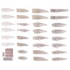 Value Sport 30 Pcs Unpainted Plugs Fishing Hard Lures Kit