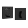 Mega Handles Laura Deadbolt Lock - Heavy Duty Square Black