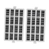 jojofuny 2sets Fridge Air Purifier Odor Carbon Filtration Easy Install