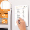 Weekly Meal Planner - 2 Pack Undated Tear-off Sheets, Magnetic