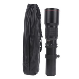 500mm F8‑F32 Super Telephoto Lens Manual Focusing for T2  Mount Prime Lens for Photography