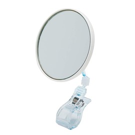 Horiuchi Kogyo Easy to Install, Just Clip Anywhere, 3x Magnifying Mirror, Clip Mirror, Makeup Mirror, Mother's Day, Respect for the Aged Day, Gift