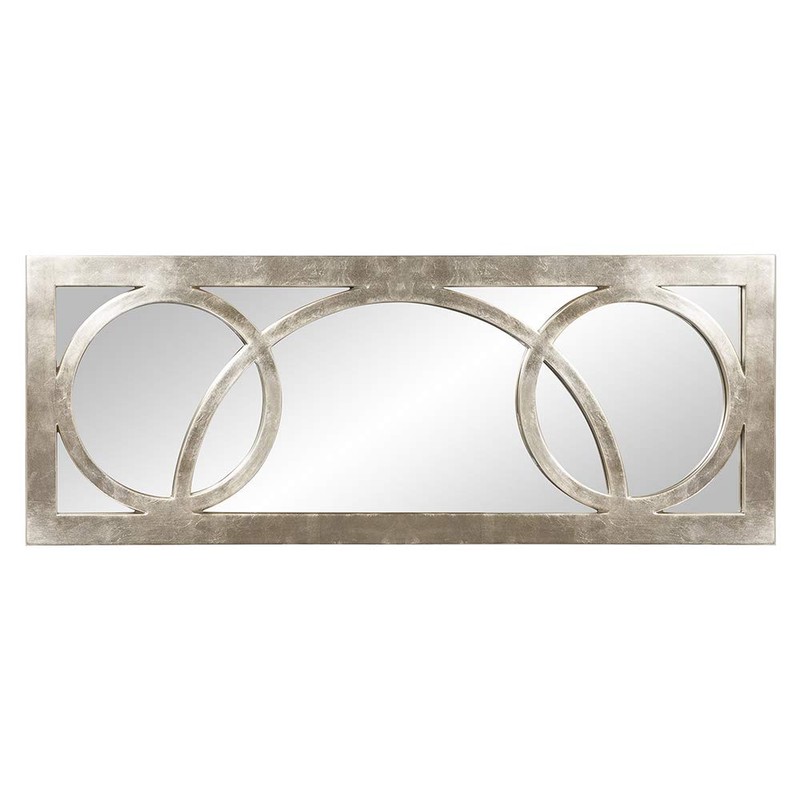 Howard Elliott Dynasty Hanging Rectangular Accent Wall Mirror, 15 x