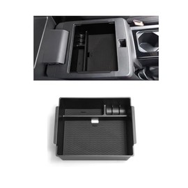TENWIND - Bandeja organizadora para reposabrazos de coche compatible con Mitsubishi TritonL200 2024 2025, accesorios de caja de almacenamiento para...