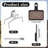 LDBKLGHJ Top-Grade Bicycle Brake Pads – Bike Brake Pads -