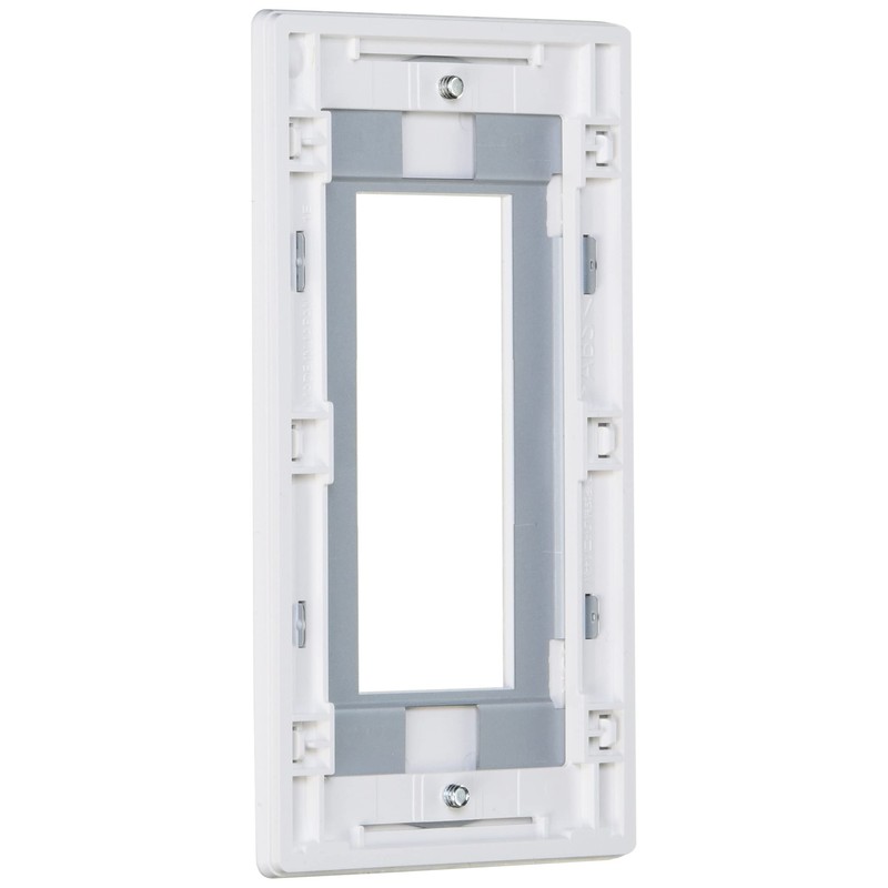 Panasonic WTL7703WK Simple Fireproof Outlet Plate for 3 Co., Matte