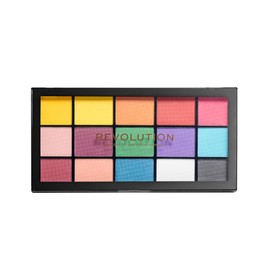 Makeup Revolution Paleta recargada, paleta de sombra de ojos de maquillaje, incluye 15 tonos, dura todo el día, vegana y libre de crueldad, mate...   
