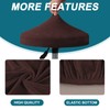 GAMUKAI 2 Pack Round Bar Stool Covers – Stretchable Round