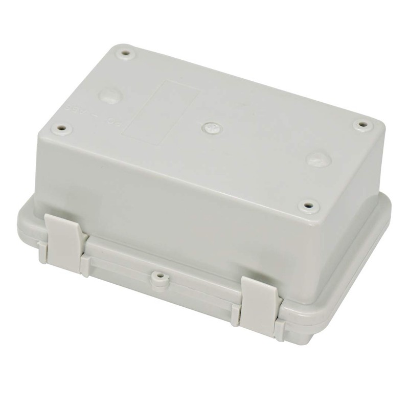 Zulkit IP65 Waterproof ABS Plastic Electrical Box - Hinged Shell,