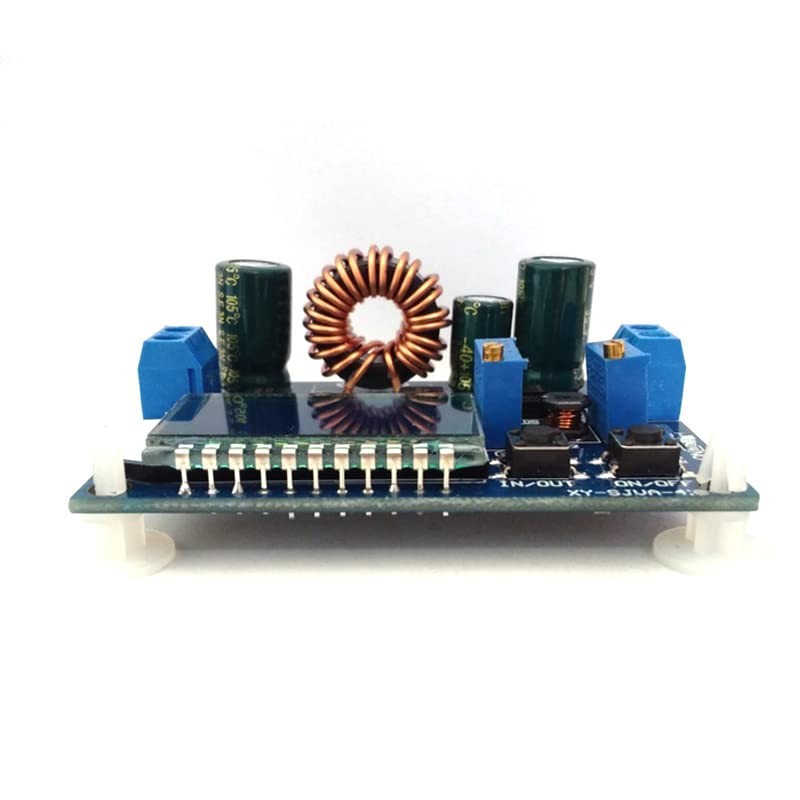 TECNOIOT 2pcs 35W DC 5.5-30V to 0.5-30V LCD Display Step