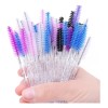 noved 600 Cepillo Desechables Glitter Para Extensión Pestañas.