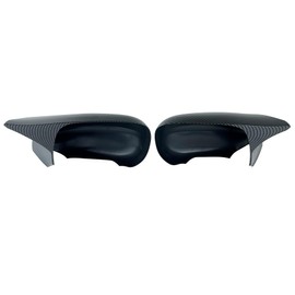 SIPIDEAUT Side Mirror Cover Cap Rear View Mirror Cover Caps Compatible with Lexus IS IS250 IS350 2006-2012,Compatible with Lexus ES ES250 ES350 2009-2013,Without Turn Signal Light (Carbon Fiber Style)