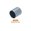Rebower 4 Pack Screw Thread Protector Cover Rubber End Caps,