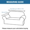 H.VERSAILTEX Stretch Velvet Loveseat Covers for 2 Cushion Couch Covers