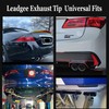 Leadgee Pack of 2 Dual Exhaust Tips, 2.5 Inch Inlet,