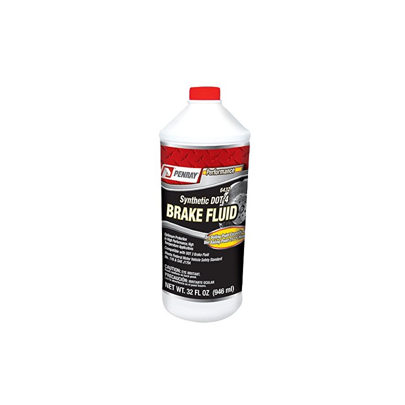 Penray 6432 Synthetic DOT 4 Brake Fluid - 32-Ounce Bottle