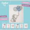 ANCHOR Häkel Kit Zebra Sweet Balloons Blue Knitting Sets